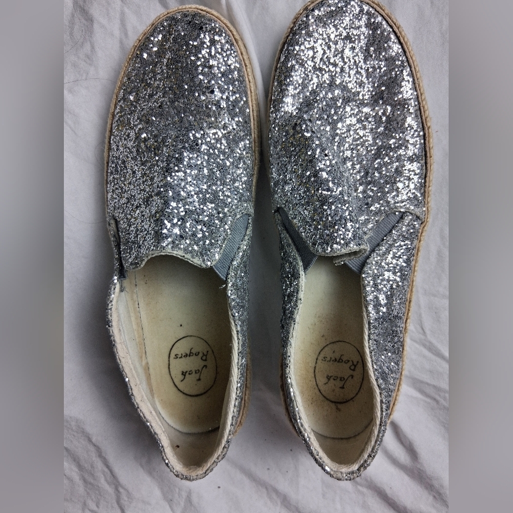 Jack Rogers 8 Glitter Shoes